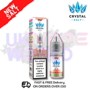 Shop Blueberry Peach ICE WGA Crystal Nic Salt | Lowest Price - UK Vape World