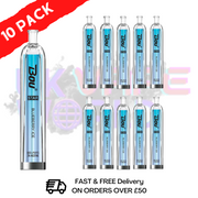 Blueberry ICE - BOU STAR BAR 600Puff Disposable Pod Kit delivers a sweet and fruity blueberry flavor with a cooling menthol. - UK Vape World 