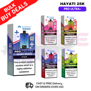 Bulk Buy Box Of 5 - Hayati 25K Puff Pro Ultra Prefilled Kit - ONLY £42.99 - UK Vape World