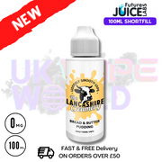 Shop The Lancashire Creamery's Bread AND Butter Pudding eJuice 100ml E-Liquid - UK Vape World