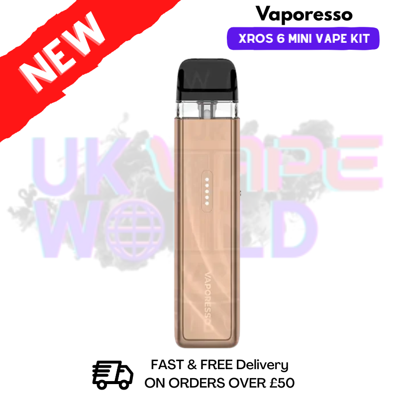 Brown Vaporesso Xros 6 Mini Vape Kit - ukvapeworld