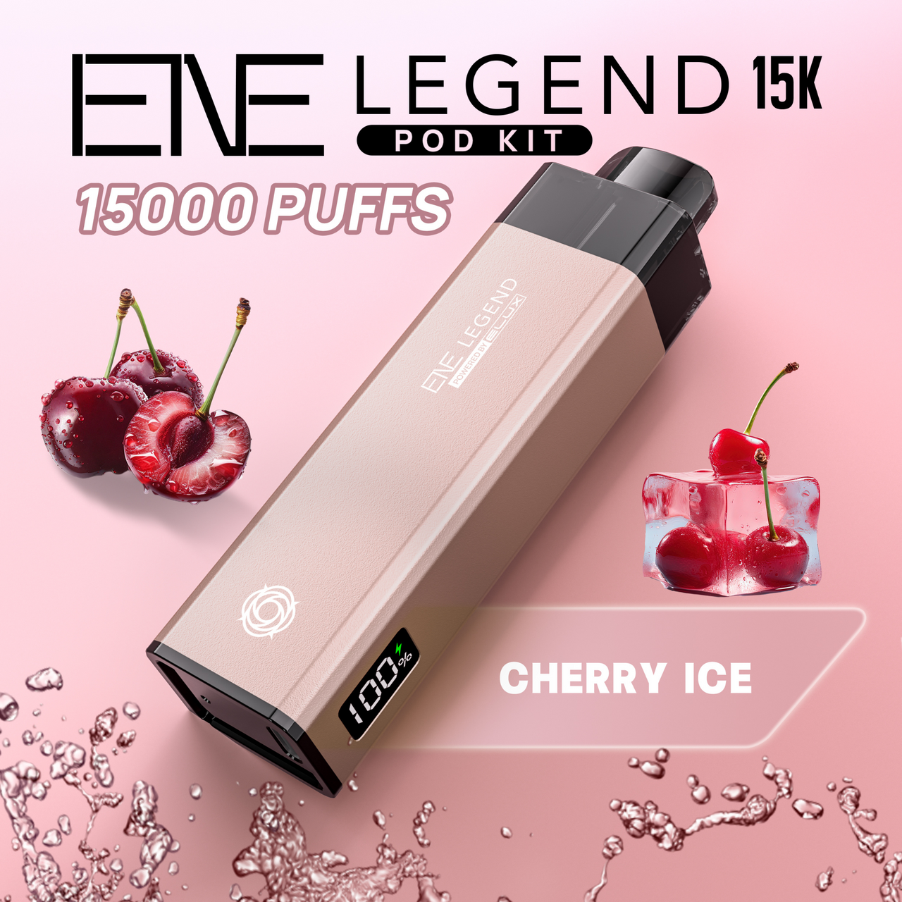 Cherry Ice Elux Legend 15K Puff Prefilled Pod Kit - £7.99 - ukvapeworld