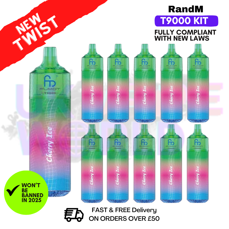 RandM T9000 9K Vape 9000puffs Vape Pen - ONLY 8.00 RandM T9000 9K Vape 9000puffs Vape Pen - ONLY 8.00