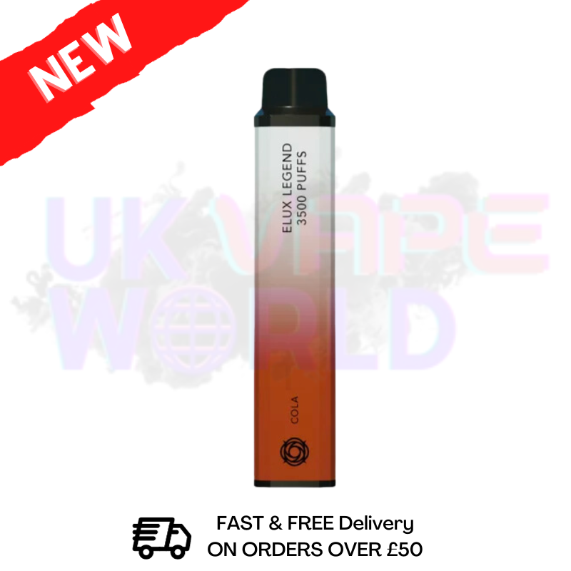 Shop Now the Elux Legend 3500 Puff Cola Bar - UK Vape World