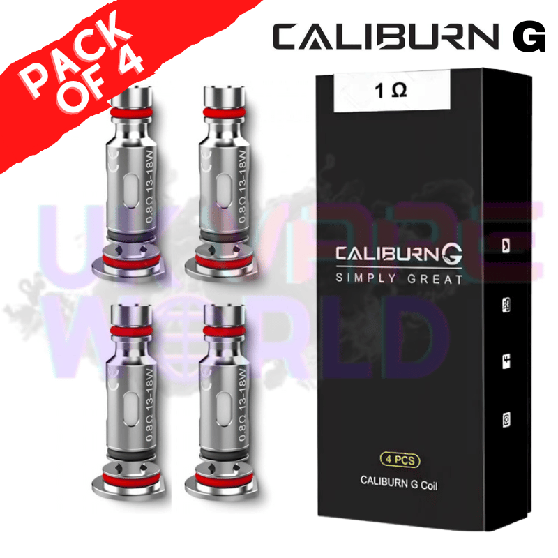 Caliburn G Replacement Coils By Uwell - UK Vape World