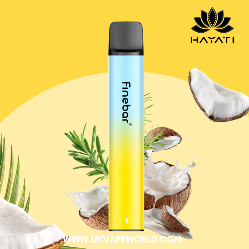 Caribb Crush Hayati Finebar Prefilled Pod Kit - 5 For £15 - UKVAPEWORLD