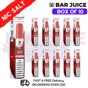 Cherry Berry Bar Juice 5000 Nic Salt | Box of 10 | ONLY £13.99 - ukvapeworld
