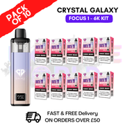 Cherry Berry Crystal Galaxy Focus 6K Kits Box Of 10 - ukvapeworld