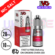 Shop Cherry Chew IVG 6000 Nic Salt E-Liquid - UK Vape World