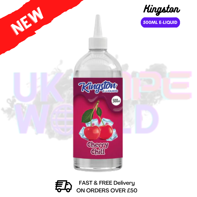 Cherry Chill Kingston 70/30 500ml Shortfill - ukvapeworld