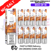 Shop Cherry Cola Hayati Crystal Bar Pro Max Pack Box Of 10 Nic Salts - UK Vape World