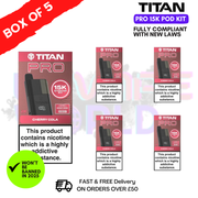 Cherry Cola Titan Pro 15K Pod Kit Box of 5  - ukvapeworld