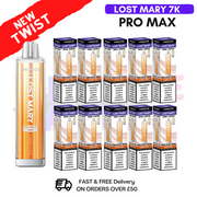 Shop Cherry Cola Lost Mary Pro Max 7K Box Of 10 - UK Vape World