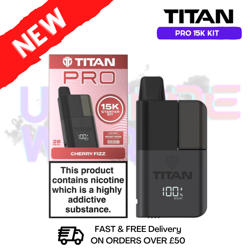 Cherry Fizz Titan Pro 15K Pod Kit