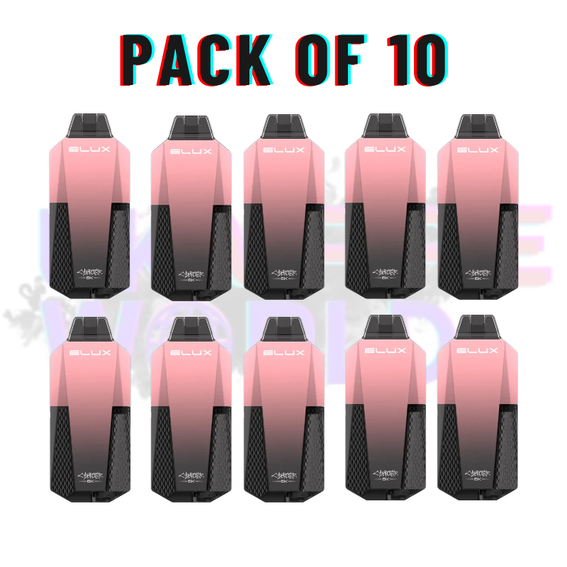 Box Of 10 Summer Dream Elux CyberOver 6000 Puff 6K Pod Vape Kit 