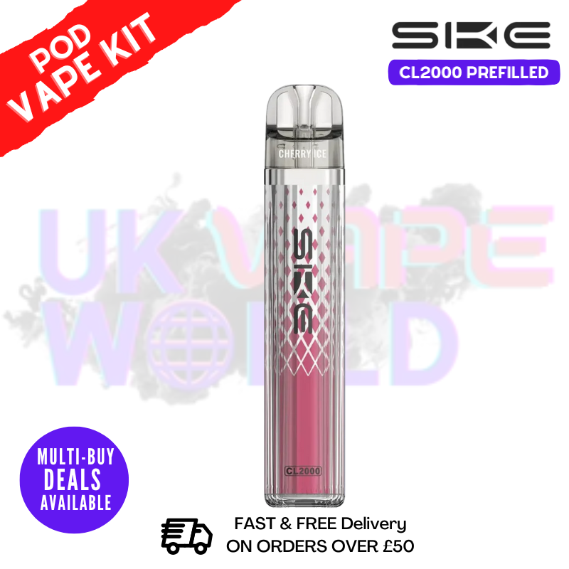 Shop Cherry ICE SKE CL2000 2K Puff Vape Pen Kit - UK Vape World