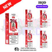 Cherry ICE HQD Glow Air 70k Vape Kit Box of 5 - ukvapeworld