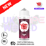 Cherry ICE Yeti Summit Shortfill Juice 100ML Eliquid - ukvapeworld