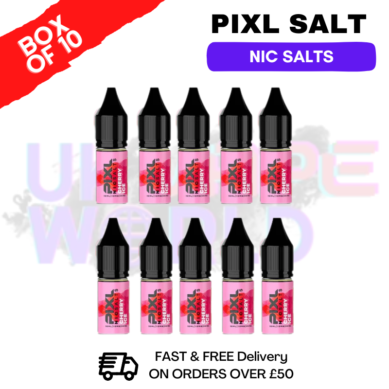 Cherry ICE Pixl Nic Salt Box Of 10