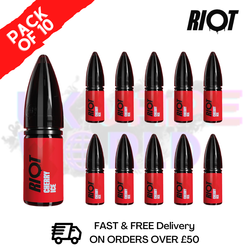 shop Cherry Ice Riot X Nic Salt Box Of 10 - ukvapeworld