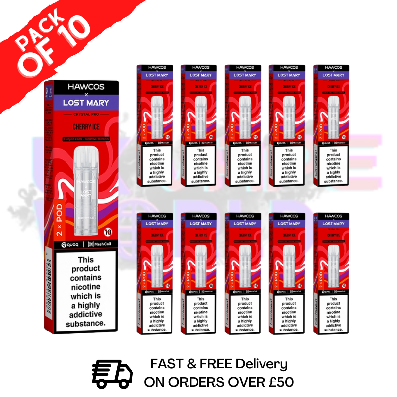 shop Cherry Ice Lost Mary Crystal Replacement Pods Box of 10 - ukvapeworld