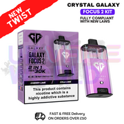 shop Cherry Lime Crystal Galaxy 30K Focus 2 Puff Kit - ukvapeworld
