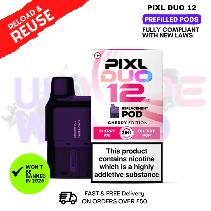 Cherry Edition Pixl Duo Replacement Pod - £6.99