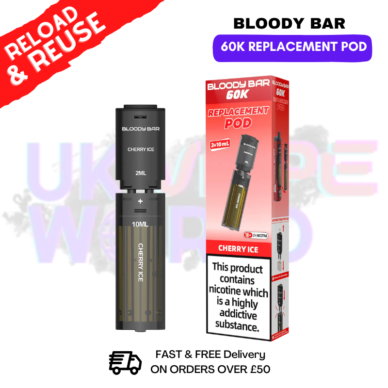 Bloody Bar 60K Replacement Pods - ONLY £4.29