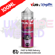 Chuckleberry Shortfill Juice 100ML Eliquid - VU9 x Kingston - UK Vape World