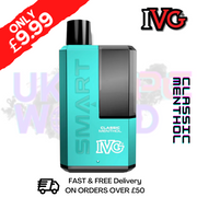 menthol only vape Classic Menthol IVG 5500 Smart Disposable Kit