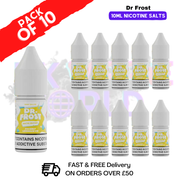 Coconut Lemonade ICE Dr Frost Arctic Edition 10ml Nic Salts Box of 10 - ukvapeworld