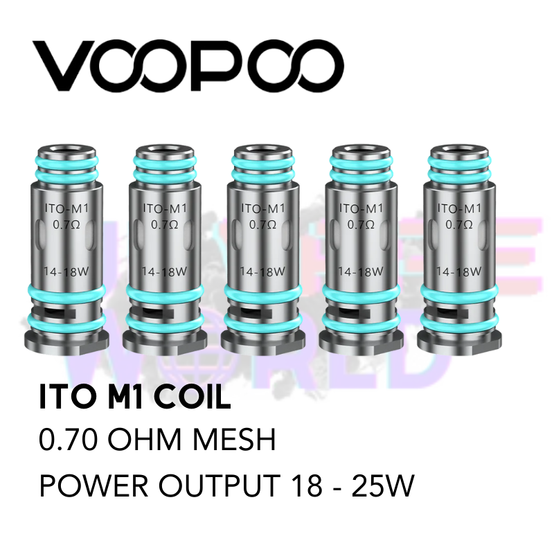 Instructions For USE - VooPoo ITO Replacment M1 Coil 0.70ohm - UK Vape World