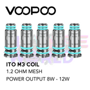 Instructions For Use Of VooPoo ITO coils M3 - UK Vape World