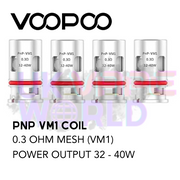 VooPoo PNP VM1 Coils - UK Vape World