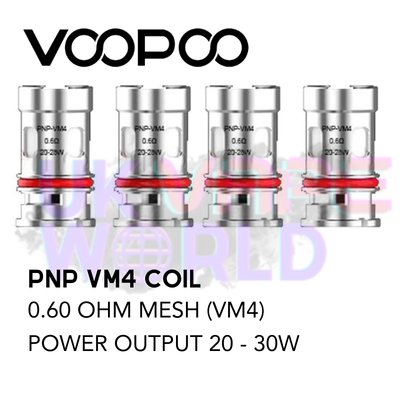 PnP VM Coils (VM3 0.45ohm) instructions for use - UK Vape World 