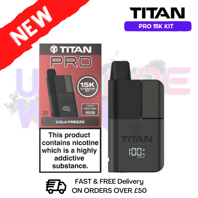 Cola Freeze Titan Pro 15K Pod Kit - ukvapeworld