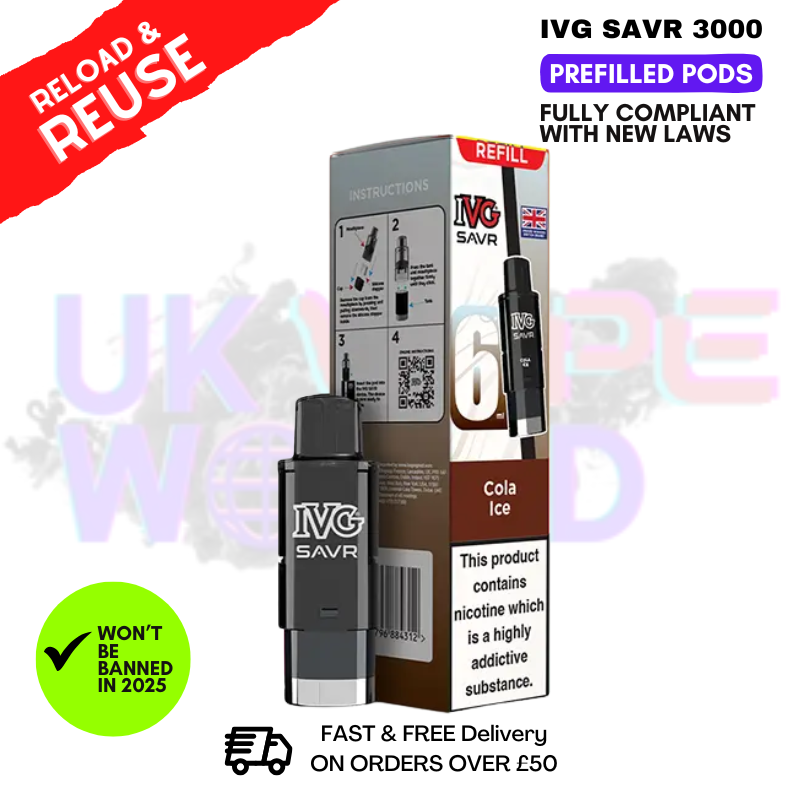 Cola ICE IVG 3K Replacement Pod
