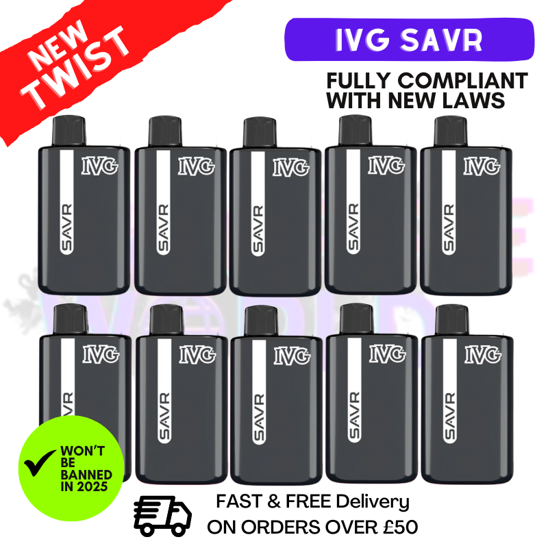 Cola ICE IVG Savr 3K Puff Box Of 10