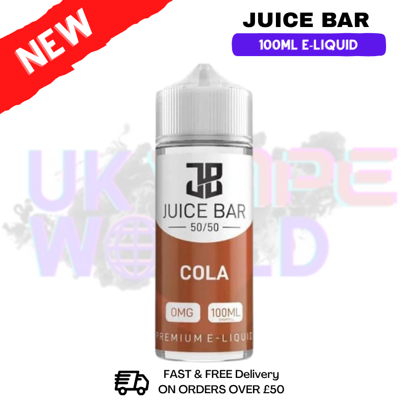Cola Juice Bar 100ml E-liquid - UK Vapeworld