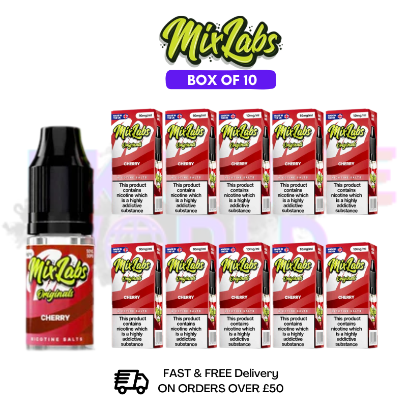 Cola MixLabs Nic Salt BOX OF 10 - £17.99 - ukvapeworld