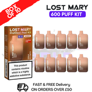 Shop Cola Lost Mary 600 Puff Bars Pack Of 10 BM600 - UK Vape World