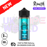 Cool Mint RandM 100ML Fumot Shortfill Eliquid - UK Vapeworld