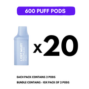 Pineapple ICE Lost Mary 600 Puff Replacement Pods Box Of 10