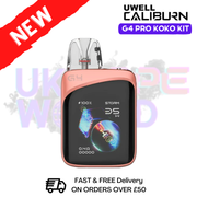 Coral Pink Uwell Caliburn G4 Pro Koko Pod Kit - ukvapeworld