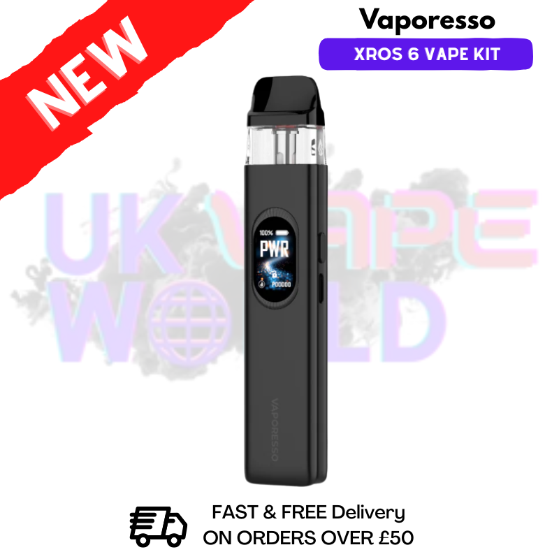 Cosmic Black Vaporesso Xros 6 Vape Kit - £19.99 - ukvapeworld