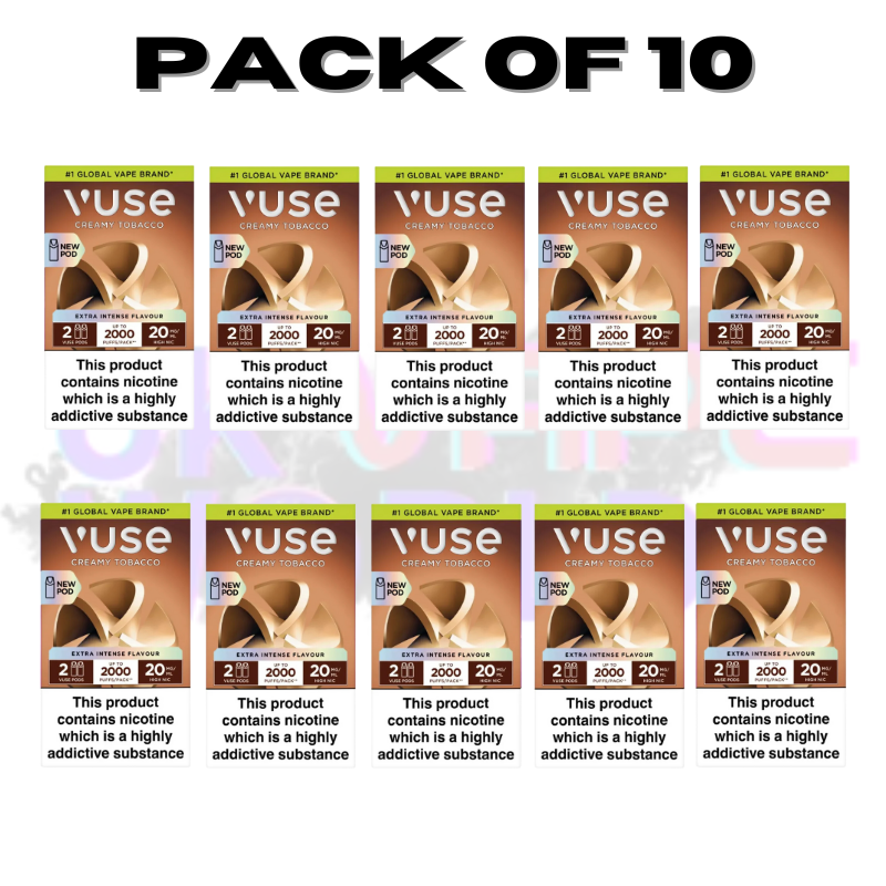 Tobacco Cream Vuse Pro Replacement Pod EPod Tobacco Cream Vuse Pro Replacement Pod EPod