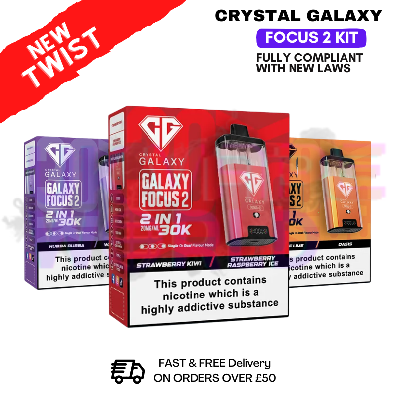 Shop Crystal Galaxy 30K Focus 2 Puff Kit - UK Vape World
