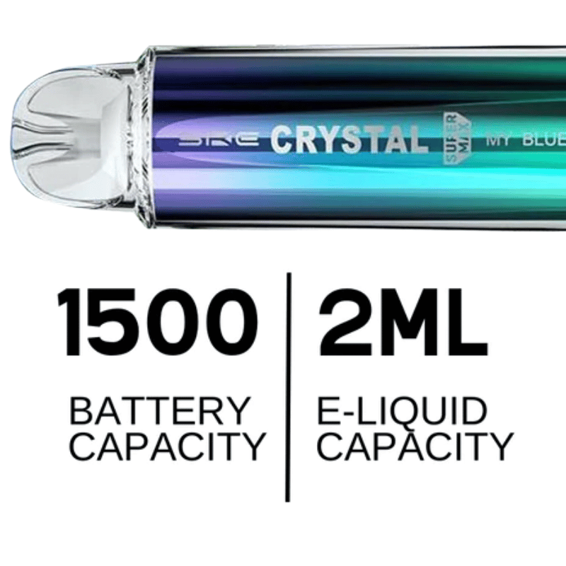 Features Of Crystal SuperMax Vapes - UK Vape World