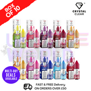 Shop Crystal Clear Nic Salt Box Of 10 - Lowest Price - UK Vape World