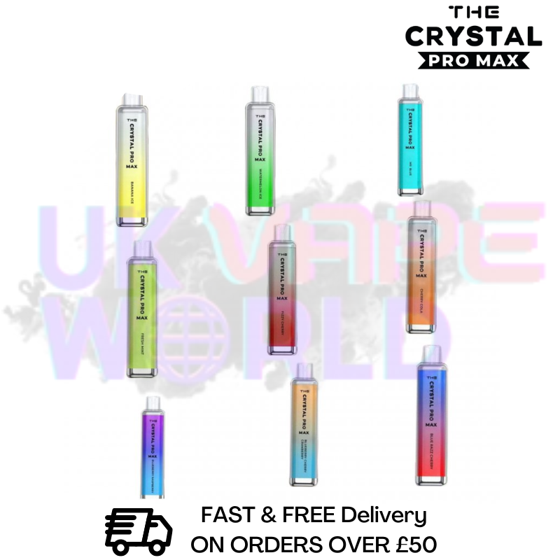 Crystal Pro Max 4K 4000 Puff Bar Disposable Kit